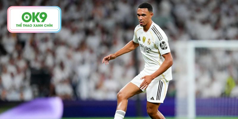 Alexander-Arnold gặp khởi đầu đầy khó khăn trong màu áo Real Madrid